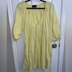 ASOS yellow dress